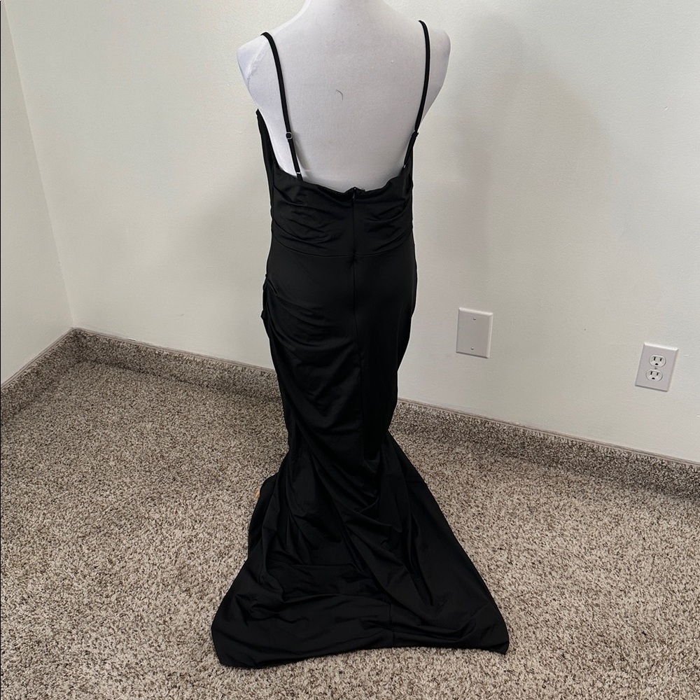 🏆 NWT Parthea Ruched Bodycon Formal Dress - Picture 4 of 5